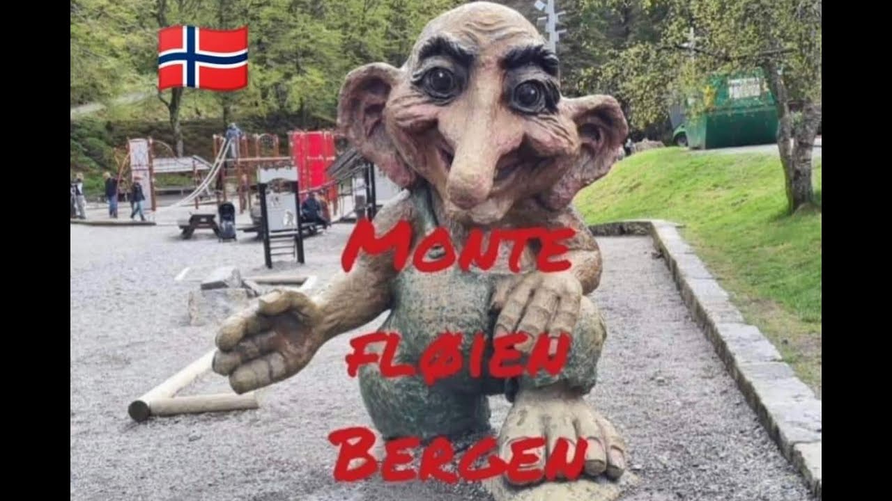 monte fl&oslash;ien bergen #montefl&oslash;ien #bergen #norvegia #msc #mscpreziosa #msccrociere #fiordi