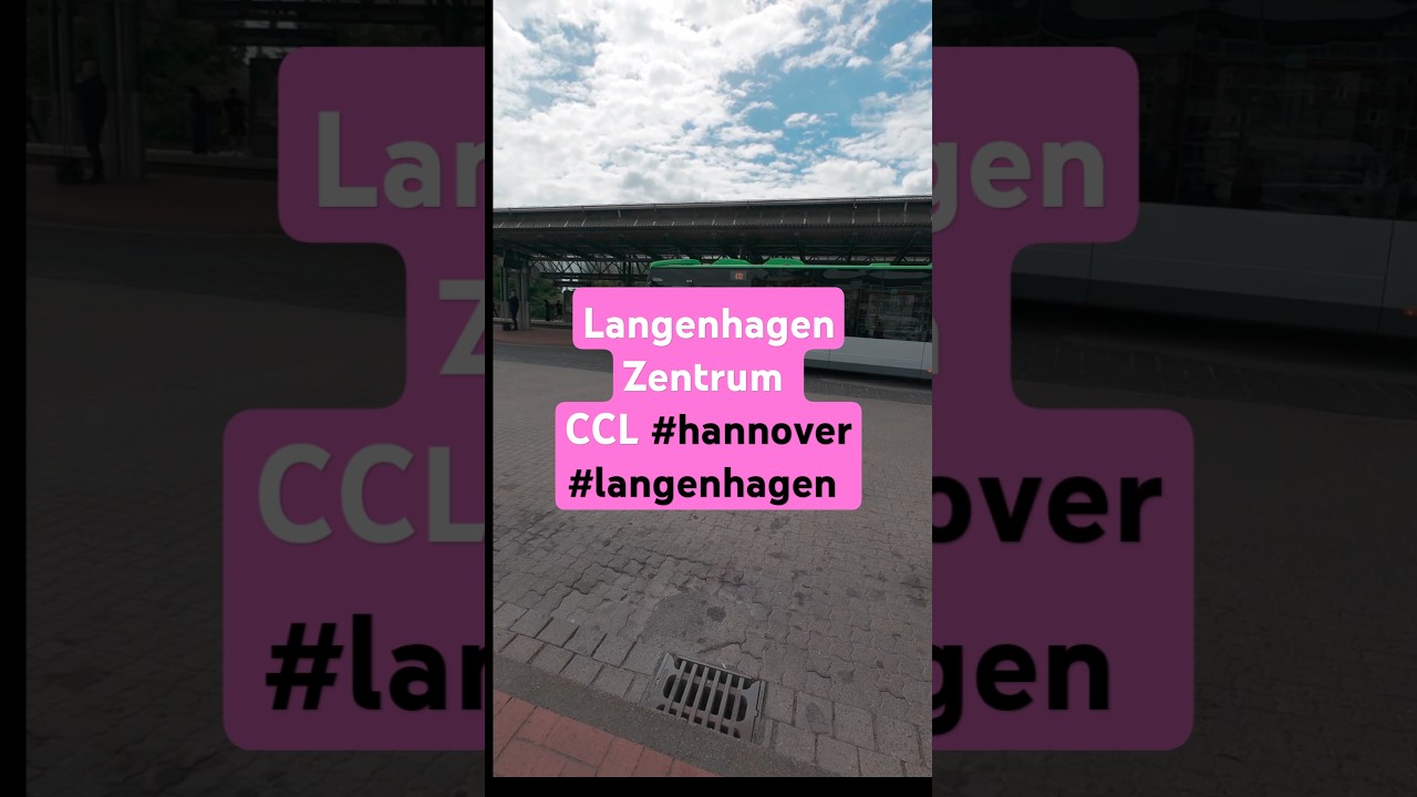 Langenhagen Zentrum CCL #hannover #langenhagen #eisenbahn #yourpage #flypシ #tourist #shorts #kesfet