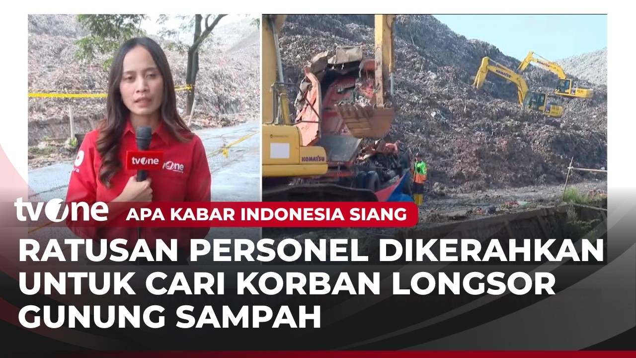 Gunung Sampah Bantargebang Longsor, Lima Korban Ditemukan Meninggal Dunia | AKIS tvOne