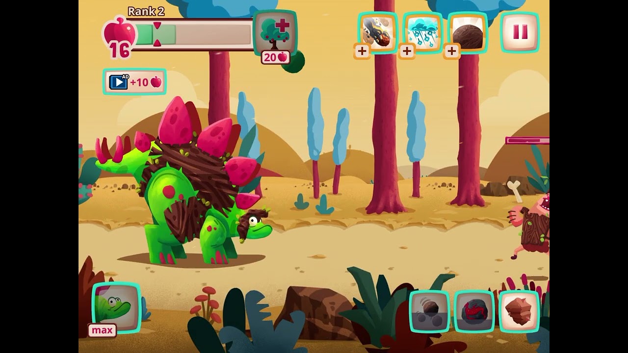 Dino bash but I sue 1 stego 