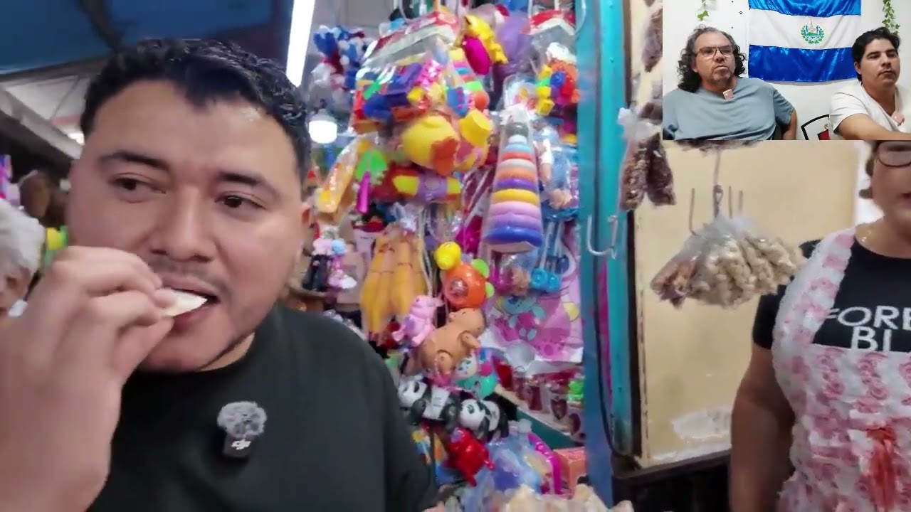 Así es el Mercado San Vicente en El Salvador @ChepeVlogsSV . cubanos reaccionan...