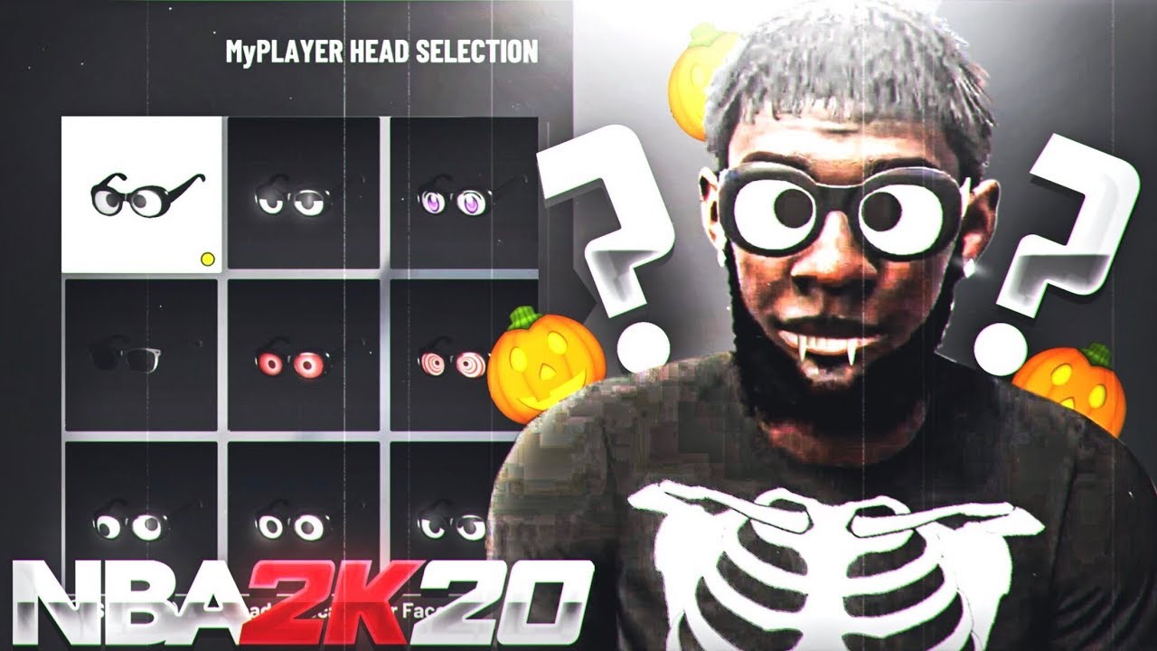 RARE HALLOWEEN FACE CREATION ON NBA2K20!🎃LOOK LIKE A DEMI GOD!👻 SHOOT 100% BETTER WITH THIS FACE!✅