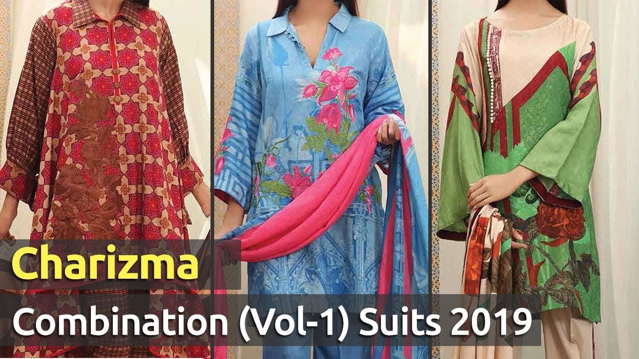 Latest Collection of CHARIZMA COMBINATION (VOL-1) Staple Dresses 2019 | Pakistani Winter