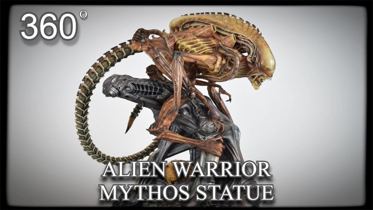 Sideshow Collectibles Alien Warrior Mythos Exclusive 360 Degree View