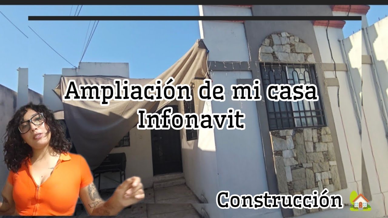 Ampliación de casa Infonavit ✨ pequeña remodelación de mi casita 🫰🏻✨