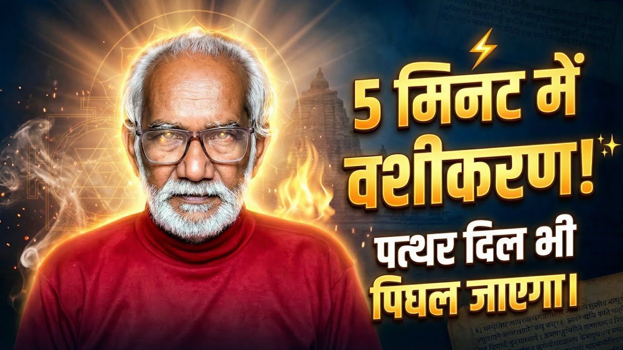 सिर्फ 1 बार बोलें: तत्काल प्रभावकारी वशीकरण मंत्र जो सबको झुका देगा! ✨