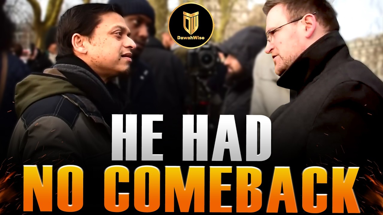 Atheist Faces a Tough Reality Check | Mansur | Speakers Corner