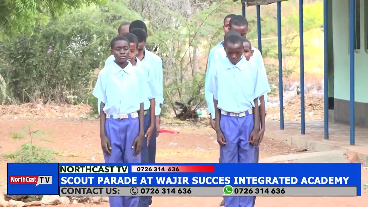 Scout Parade Held by Wajir Success pupils This Morning Celebrates Achievements and Community Spirit