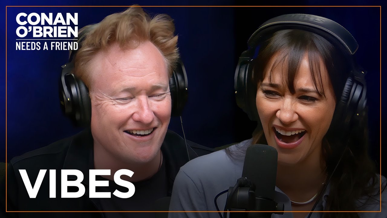 Rashida Jones Believes In Vibes | Conan O'Brien Needs A Friend