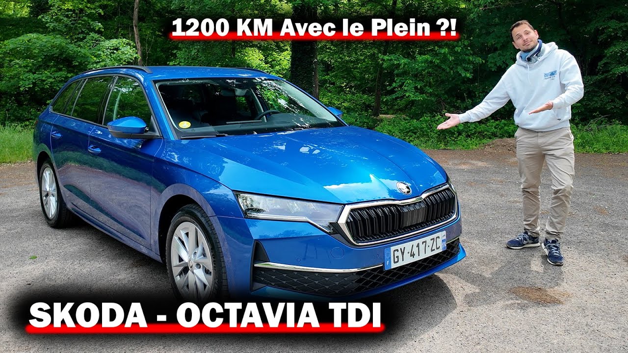 Nouvelle SKODA OCTAVIA Diesel - Le record de CONSO sur long trajet ?