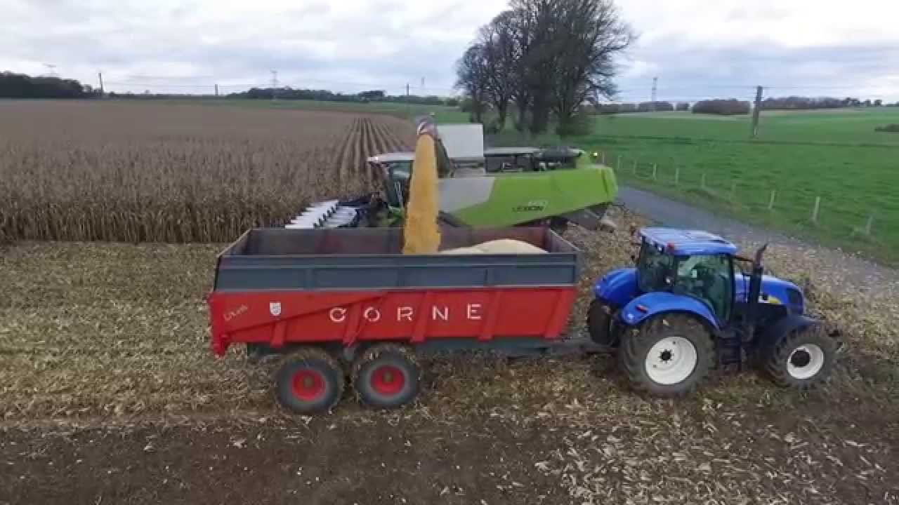 Claas Lexion 660 - SARL Dumeige - Drone Vidéo