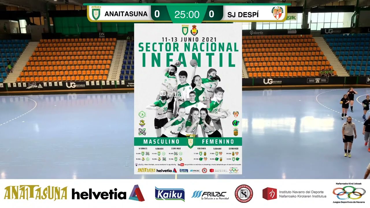 FASE SECTOR. GRUPO B - J02 - Helvetia Anaitasuna vs Handbol Sant Joan Despi­
