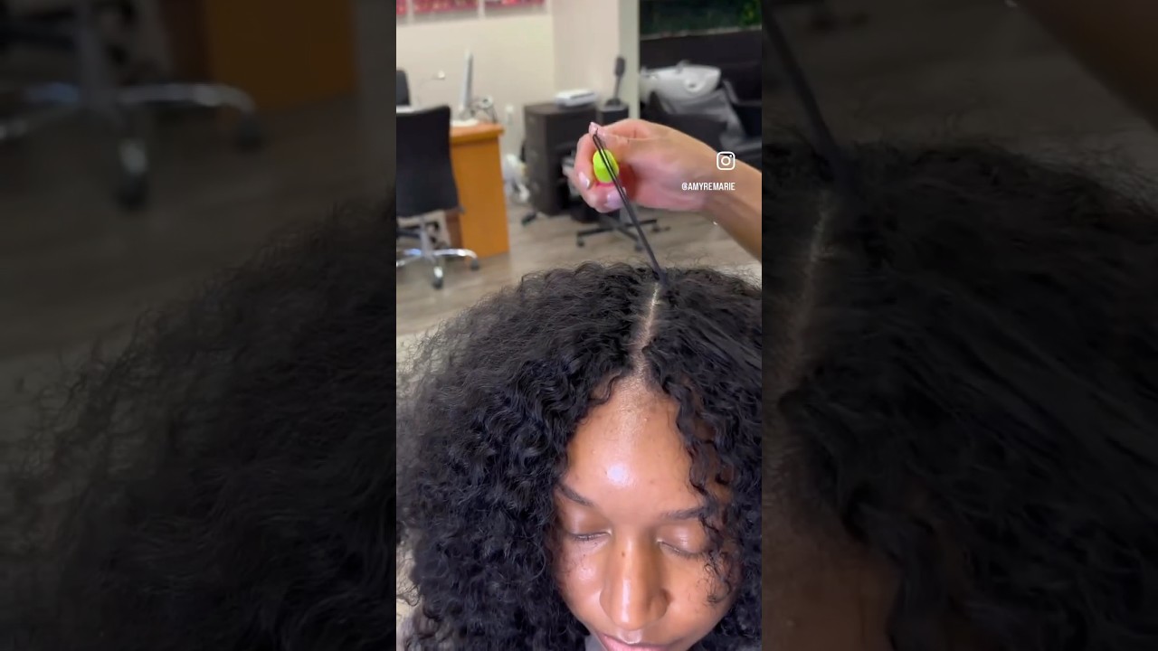 No leave out , no closure, and no frontal. Crochet Method with a full sew in 🔥