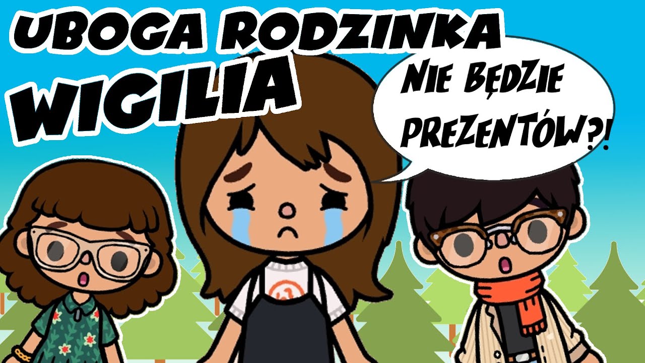 UBOGA RODZINKA Madzi 😢 WIGILIA TOCA BOCA 🎄 historyjki Toca Life World