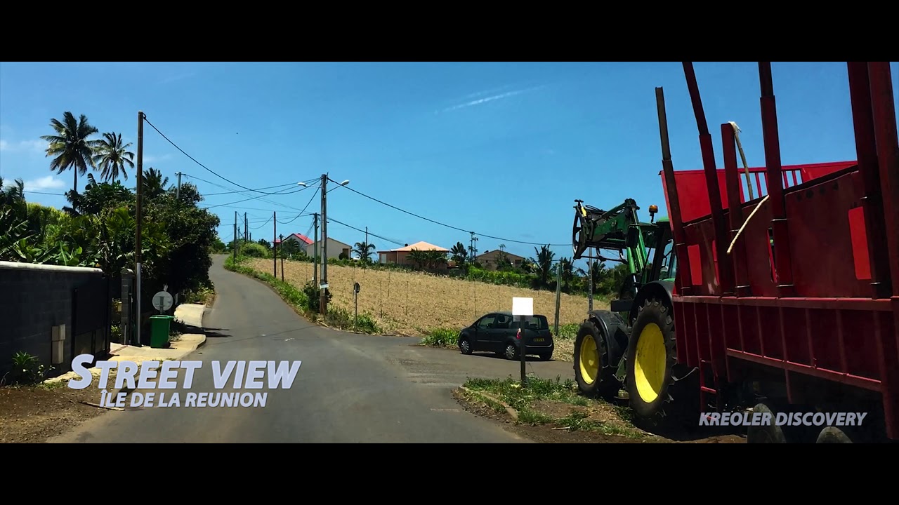 Bassin Plat - Terre Rouge - Street view Kreoler Réunion.