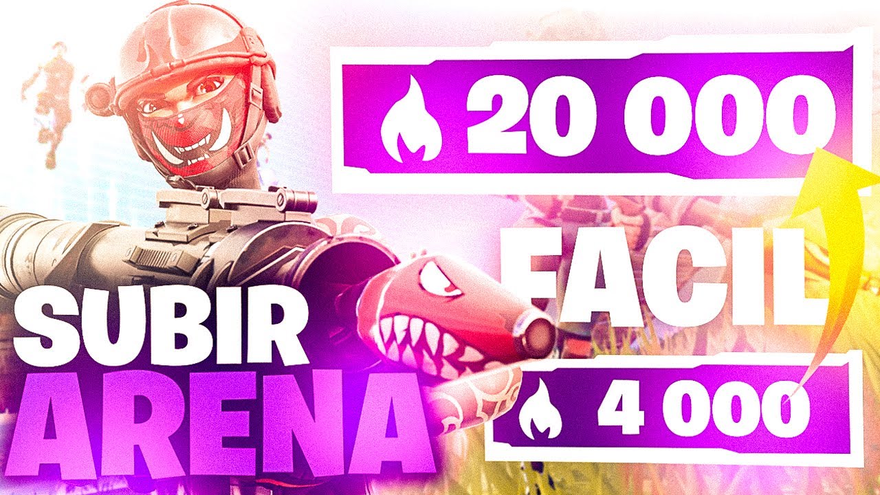 LA MEJOR MANERA PARA SUBIR PUNTOS EN ARENA *RAPIDO* - FORTNITE
