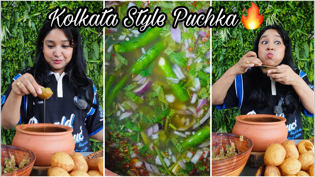 Kolkata Street Style Puchka Ka Swad Ab Ghar Pe! | @Fun2ooshFood