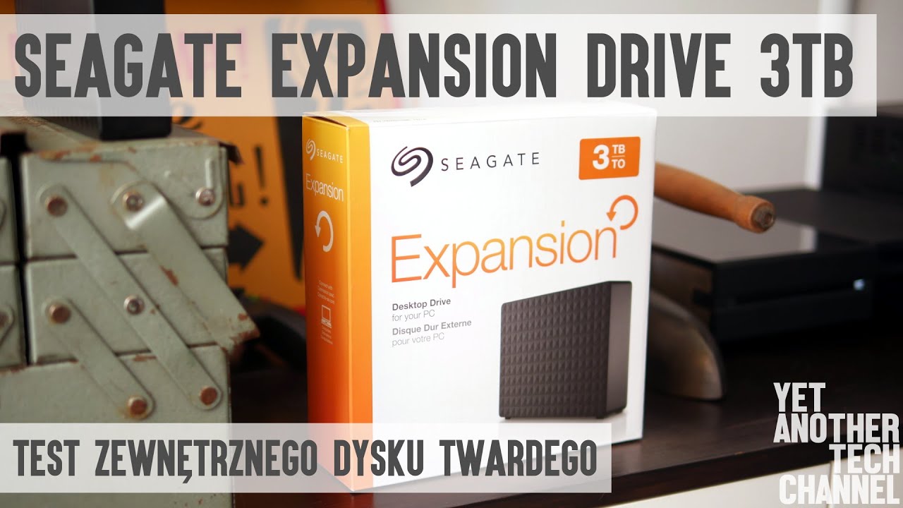 Seagate Expansion Drive 3TB - test zewnętrznego dysku twardego