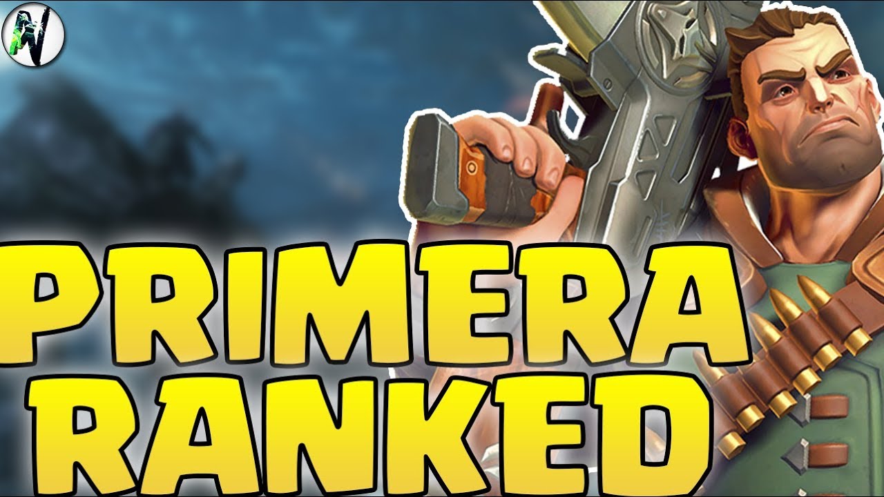 JUGANDO MI PRIMERA RANKED 2.0 | PARTIDAZA CON VIKTOR | Paladins AlexNix