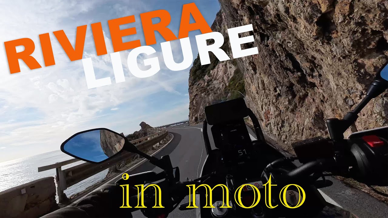 Giro in moto lungo la riviera ligure con la Ténéré 700