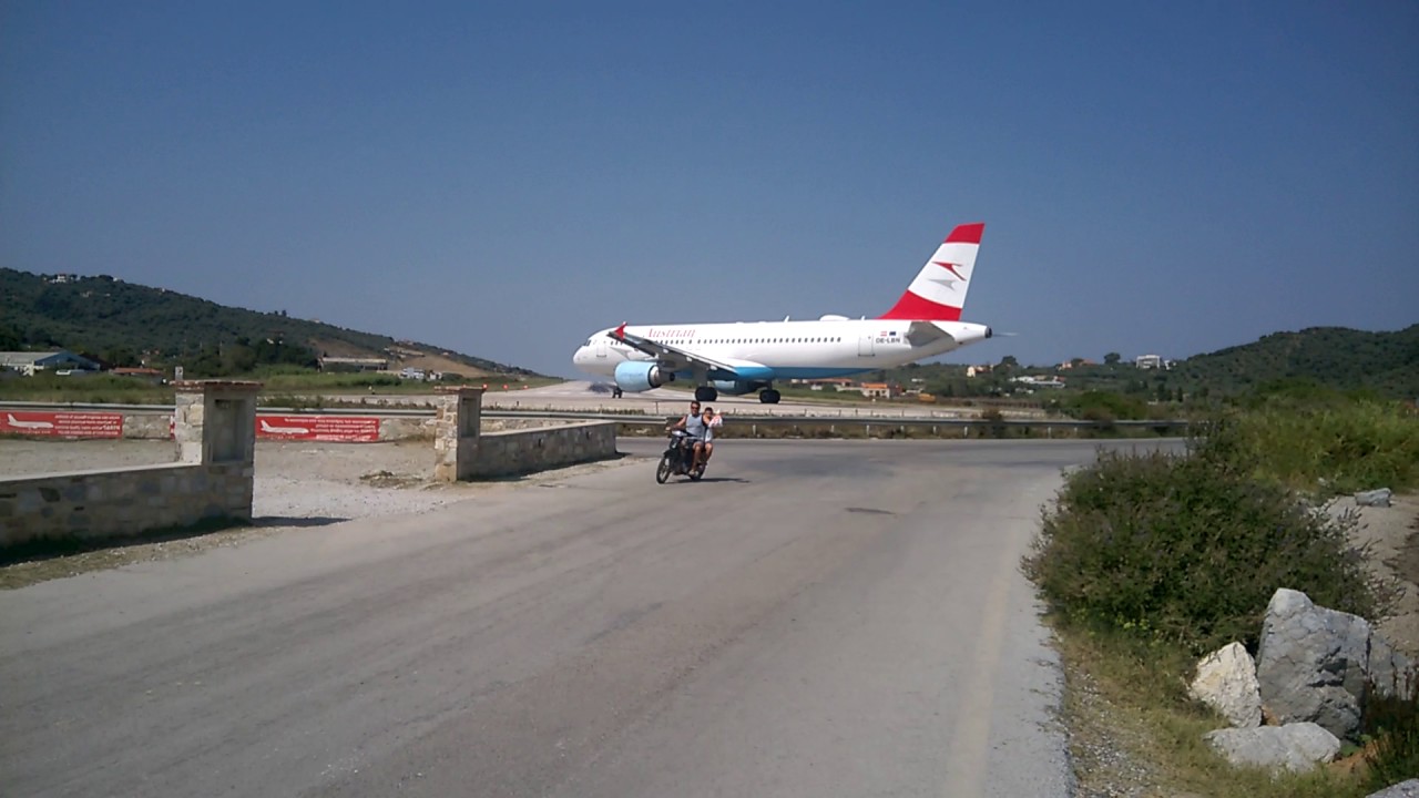Decollo aereo Skiathos con finale entusiasmante!!!