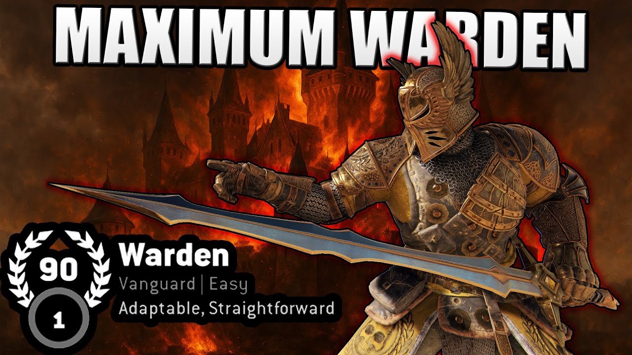 MAXIMUM WARDEN - That's How a Rep 90 Warden FIGHTS | For Honor