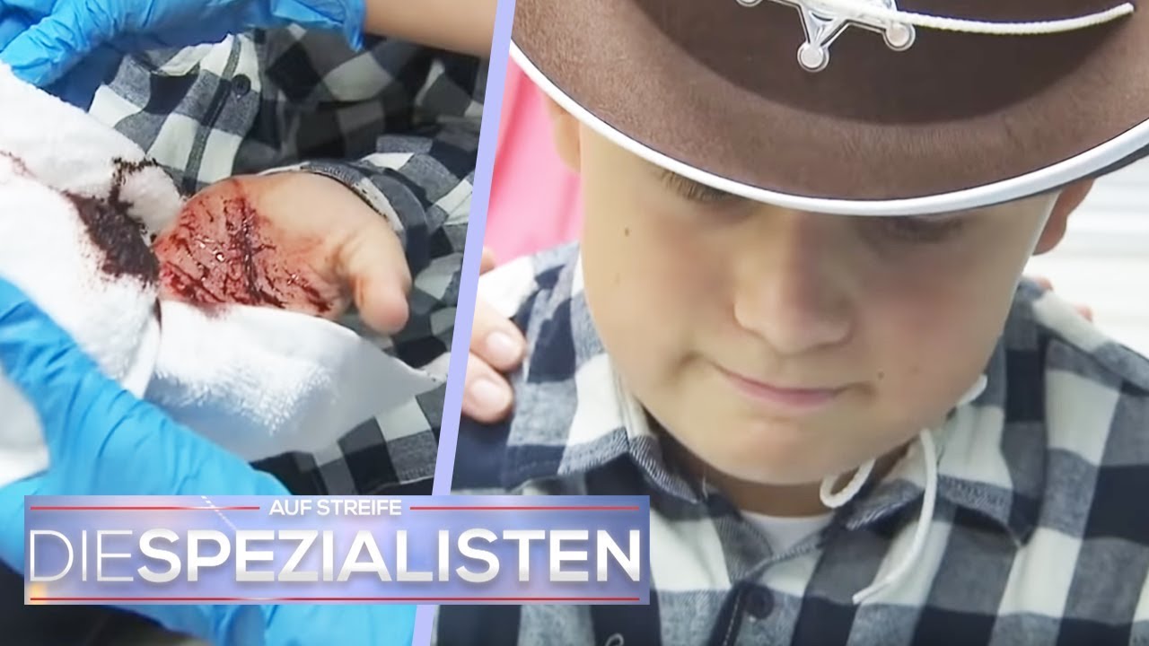 Rio (12) hat gef&auml;hrliche Schnittverletzung: Wie ist das passiert? | Die Spezialisten | SAT.1
