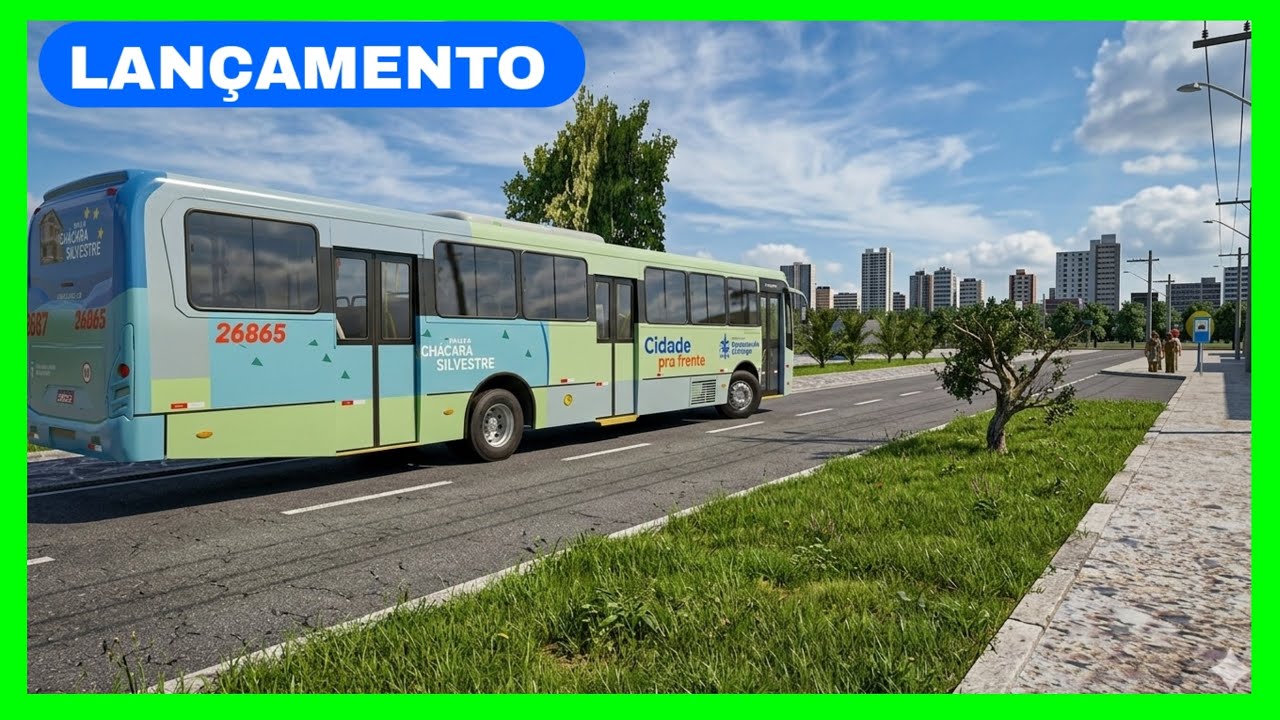 🟢 Próton bus simulador - GRANDE LANÇAMENTO DO MOD COM A SKIN NOVA DA CIDADE DE SÃO BERNARDO DO CAMPO