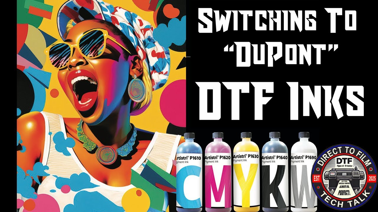 Switching to DuPont &ldquo;Artistri&rdquo; DTF Inks, review and experience
