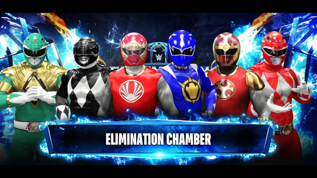 Power Rangers Elimination Chamber Match