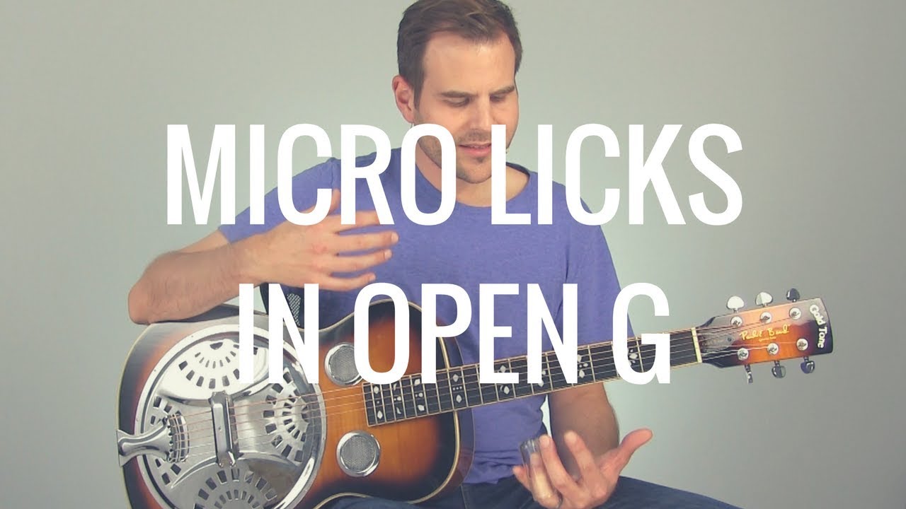 2 Sweet Micro Licks in Open G | Tuesday Blues #175