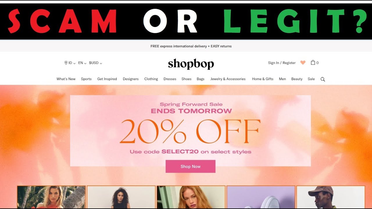 Is Shopbop Legit or a Scam? Shopbop.com Review