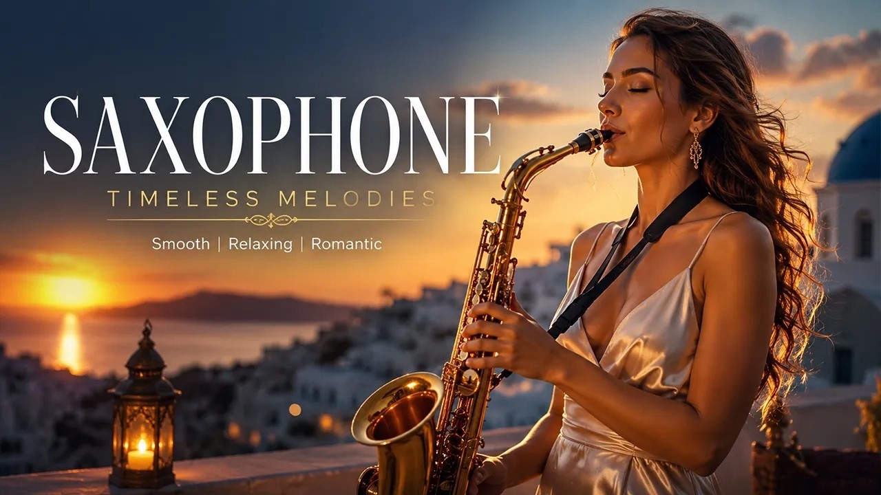 Beautiful Saxophone Instrumentals 🎷Soft Jazz Music for Sleep, Relaxation, Coffee Time & Rainy Nights