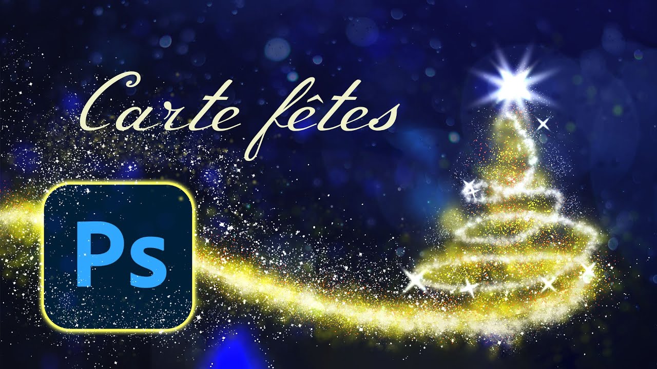 Comment faire une carte de Noël avec Photoshop (tuto Photoshop)