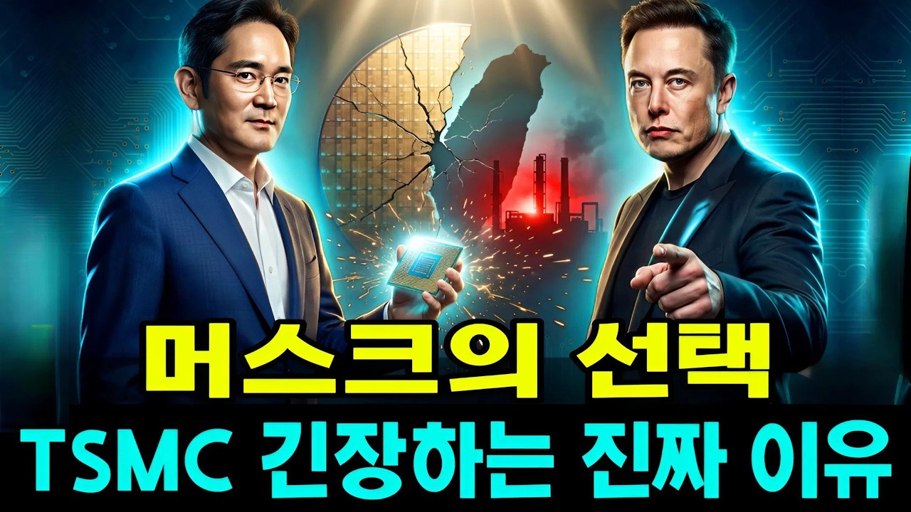 머스크가 TSMC를 버린다? 삼성이 웃는 진짜 이유 (2026 반도체 전쟁)