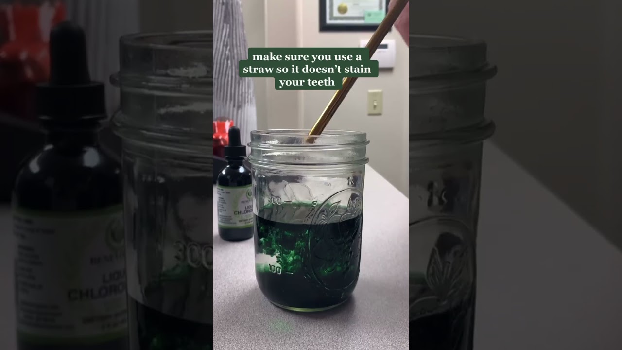 Dentist reacts to the Chlorophyll water trend!