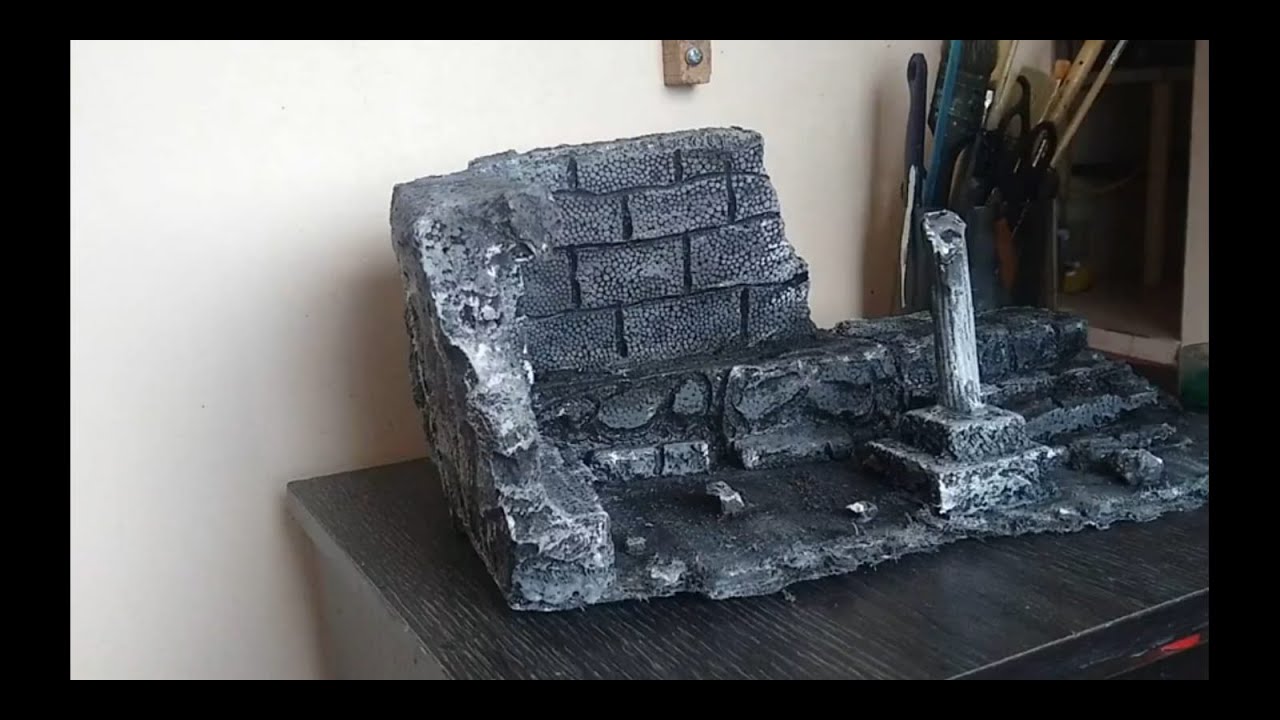 COMO HACER DIORAMA SENCILLO PARA FIFURAS DE ACCION