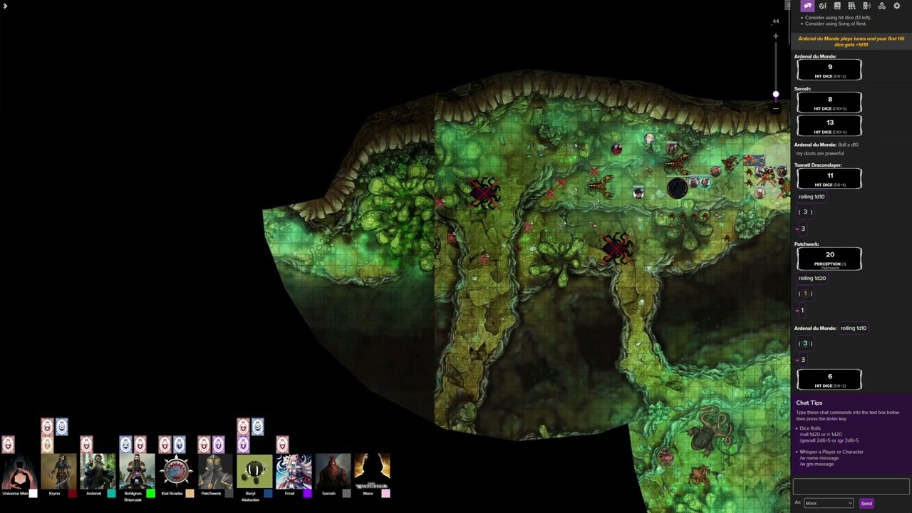 D&D 5e with 12 players! Every Saturday @7pm (11-08-2025)