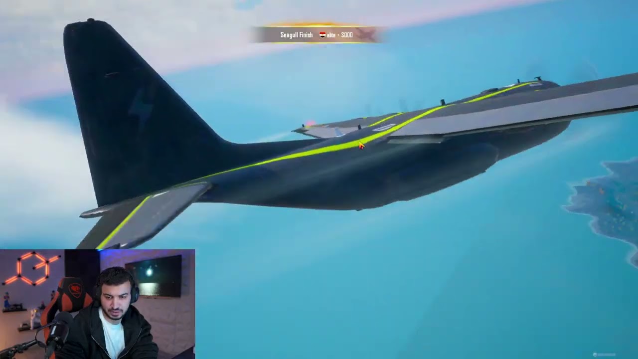 غنيوه قاعد يلعب سولو ببجي عشان مستني صحابو