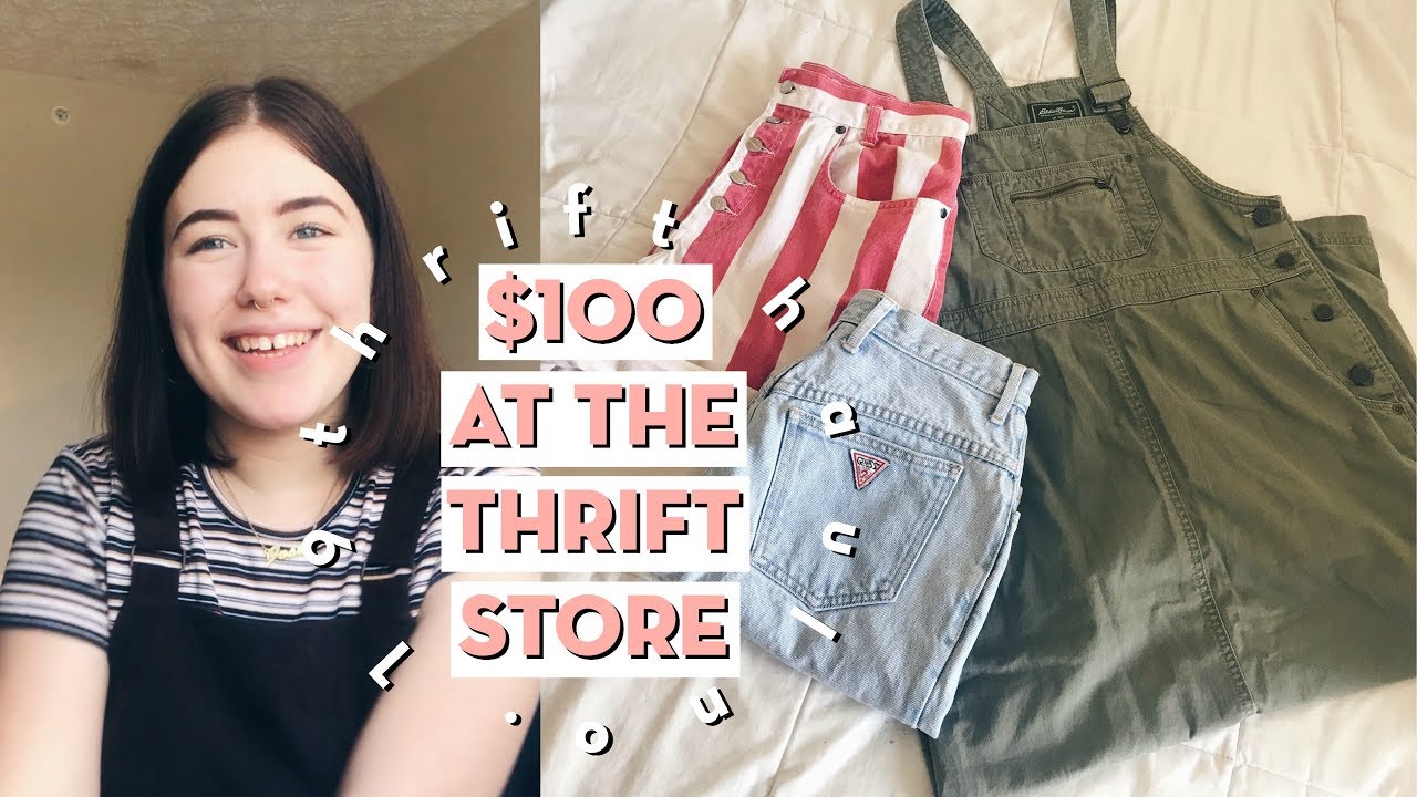 WHAT $100 GETS AT AN AMERICAN THRIFT STORE