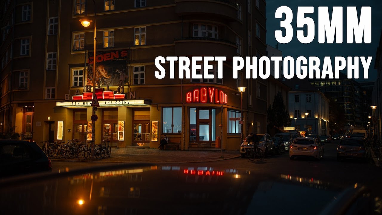 35MM Street Photography at night