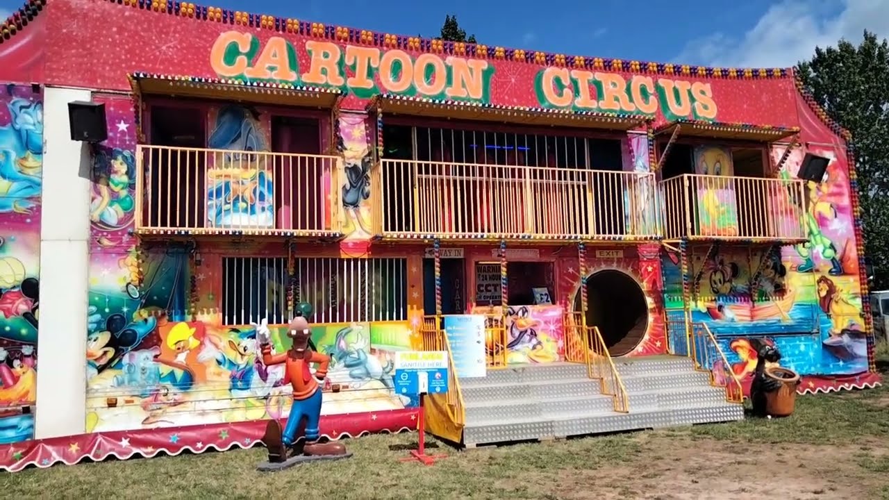 Cartoon Circus, Funhouse walkthrough. Charles Bailey. Funlands.