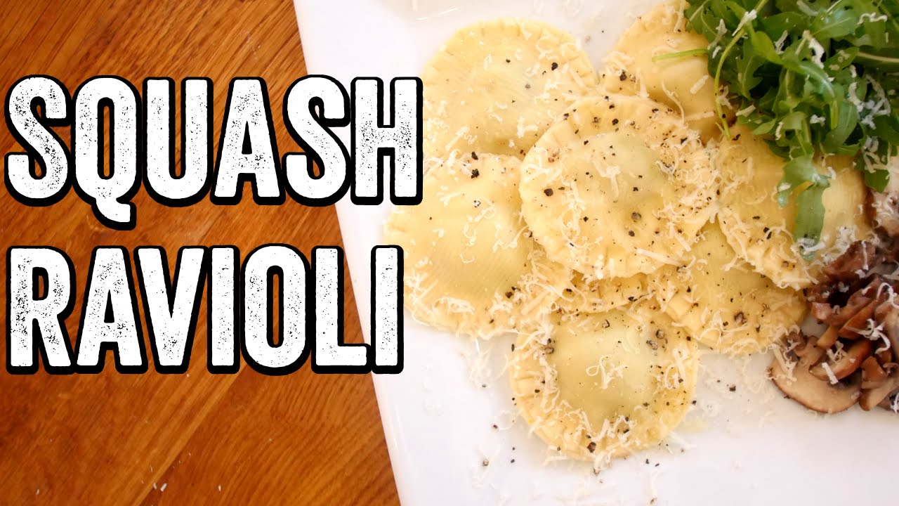 BUTTERNUT SQUASH RAVIOLI