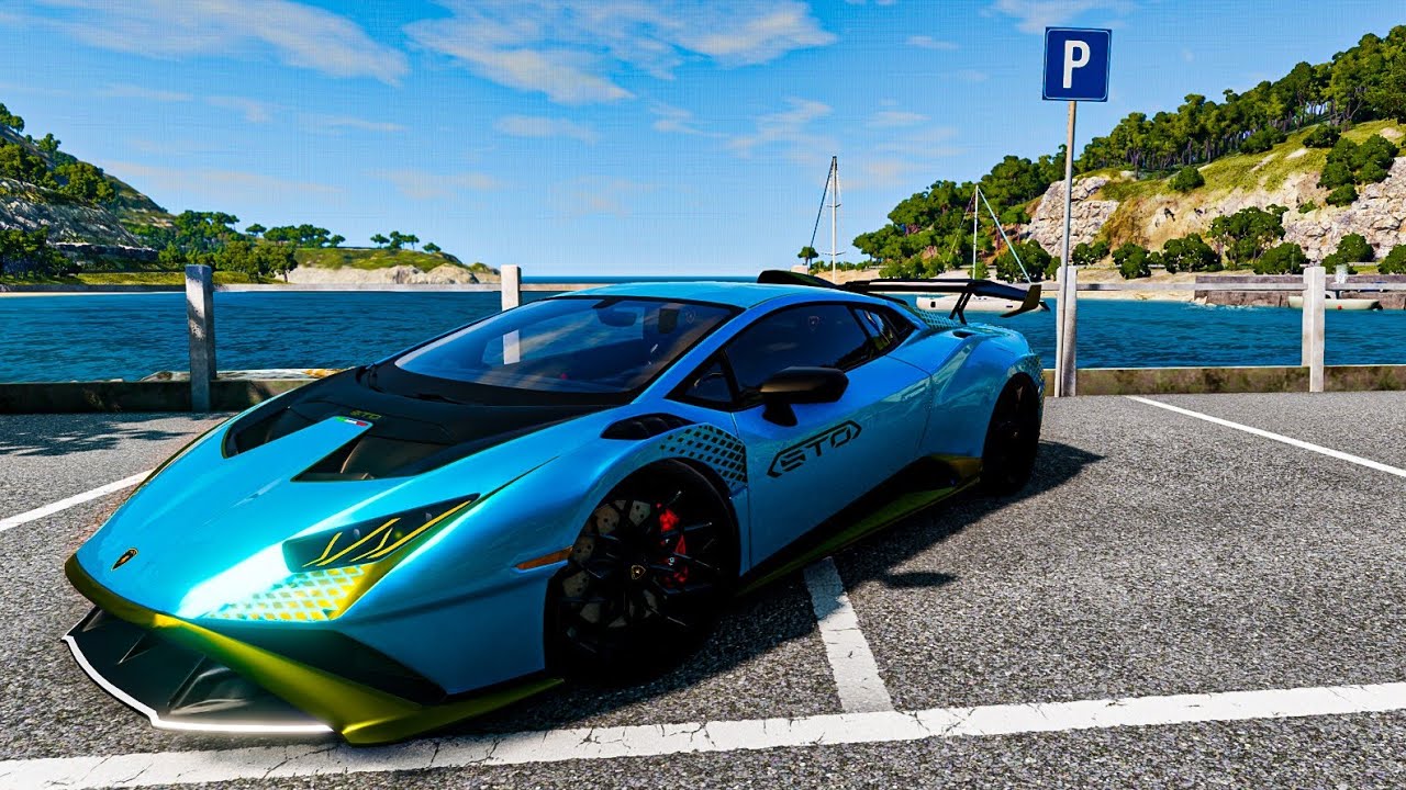 Lamborghini Huracan STO | Gameplay | BeamNG.drive