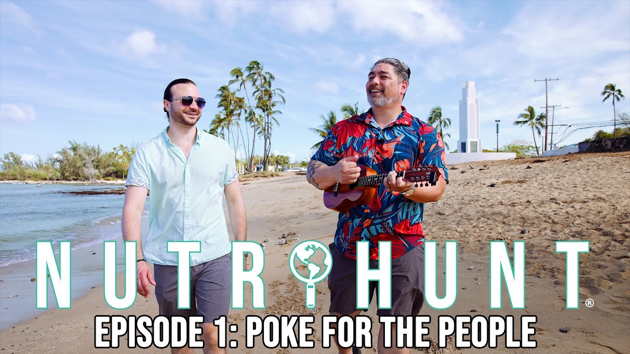 Healthy Food & Travel Show | Nutrihunt S3E1 | Poke For The People featuring the North Shore, Oahu