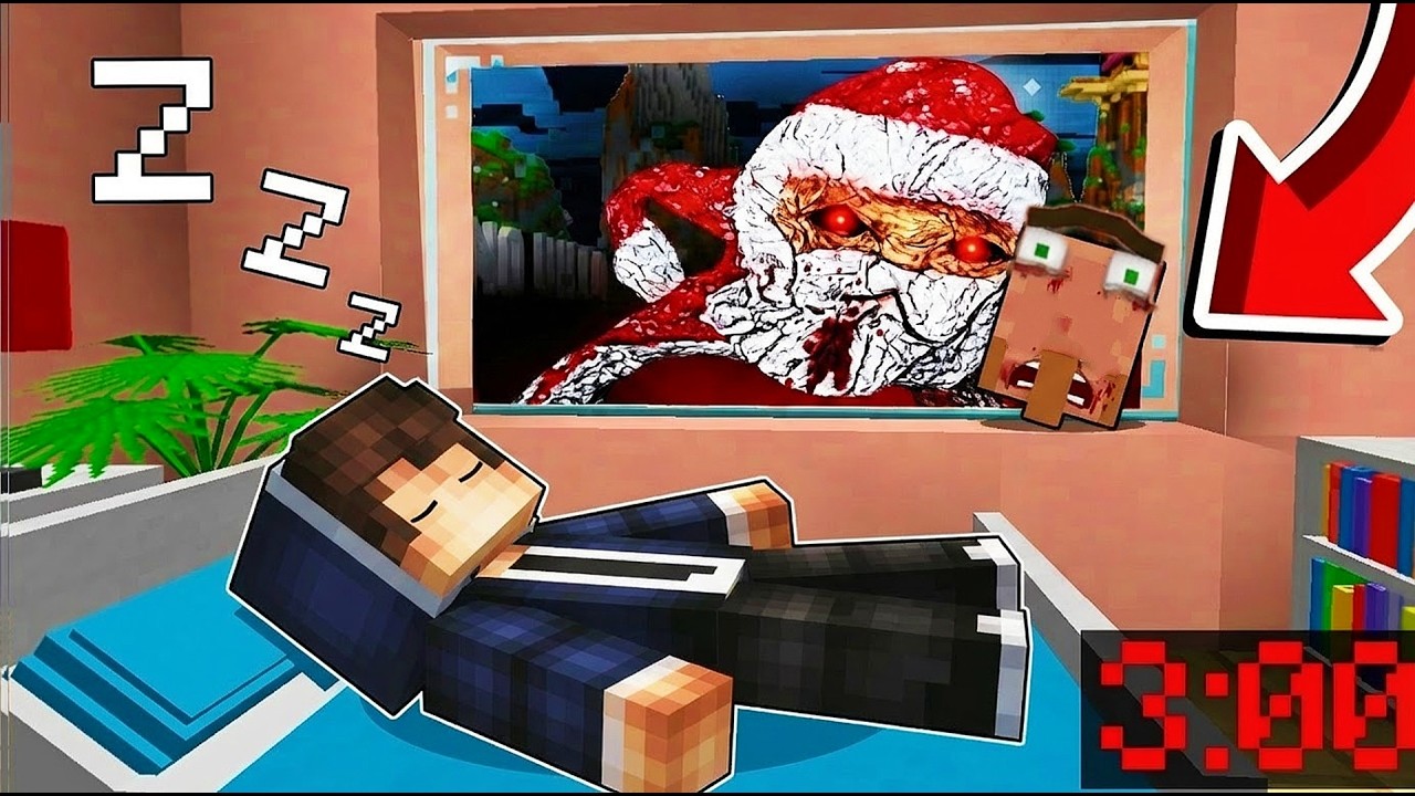 GOO GOO GAGA SE POJAVIO U 3 UJUTRU DOK SPAVAM U MINECRAFTU 😱