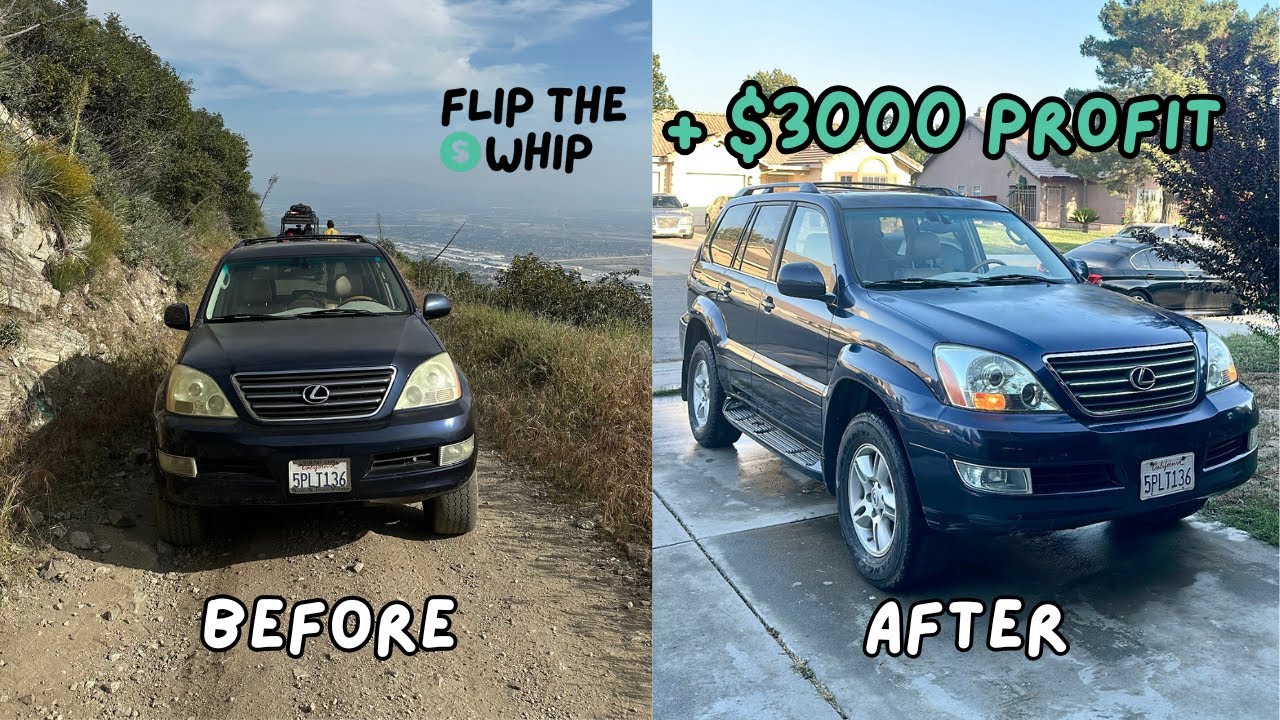 This Lexus GX470 Flip Made More Profit Than Expected! Flip The Whip Ep.1