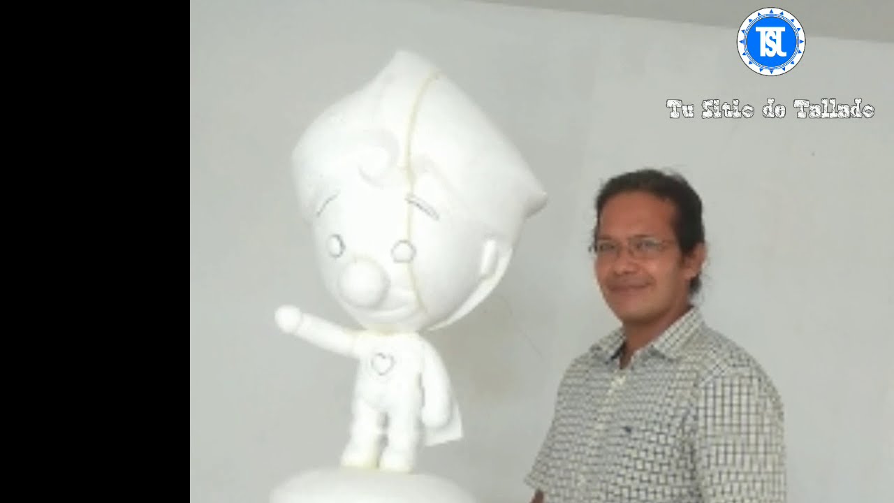 PAYASO PLIM PLIM, muestra de Tallado