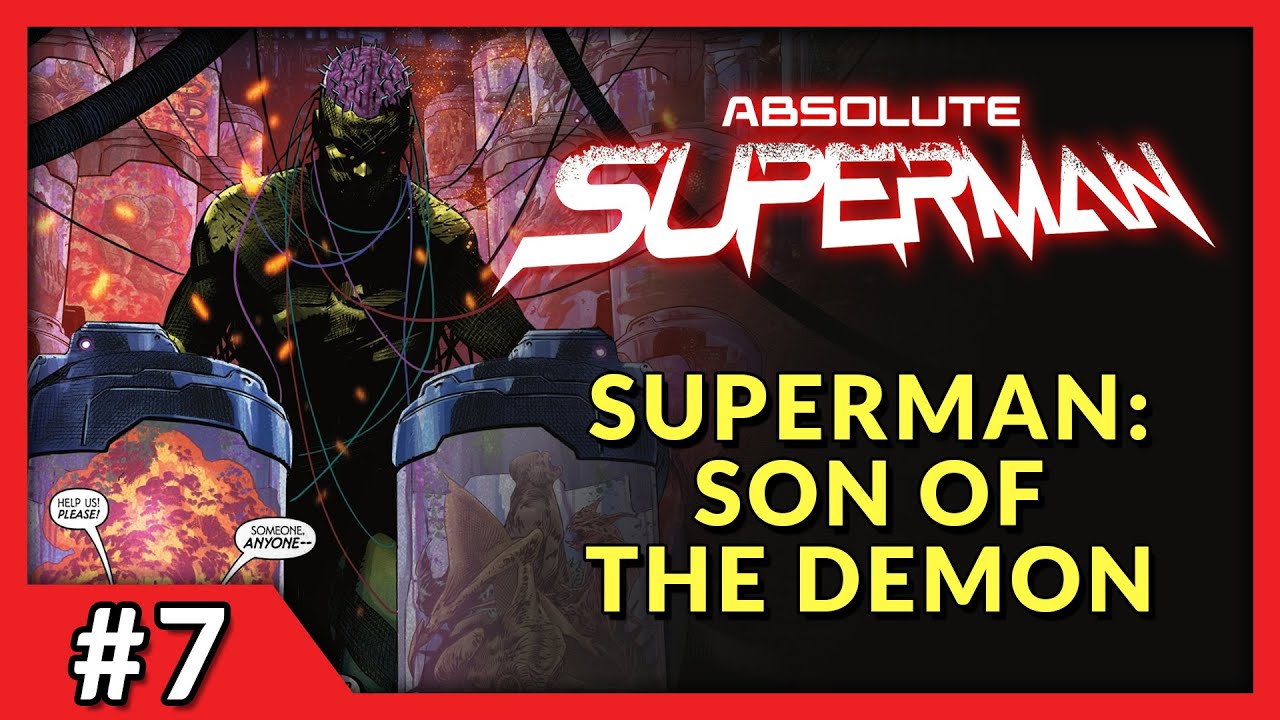ПРОИСХОЖДЕНИЕ АБСОЛЮТНОГО БРЕЙНИАКА — ДИКОЕ! | Подробный обзор Absolute Superman #7