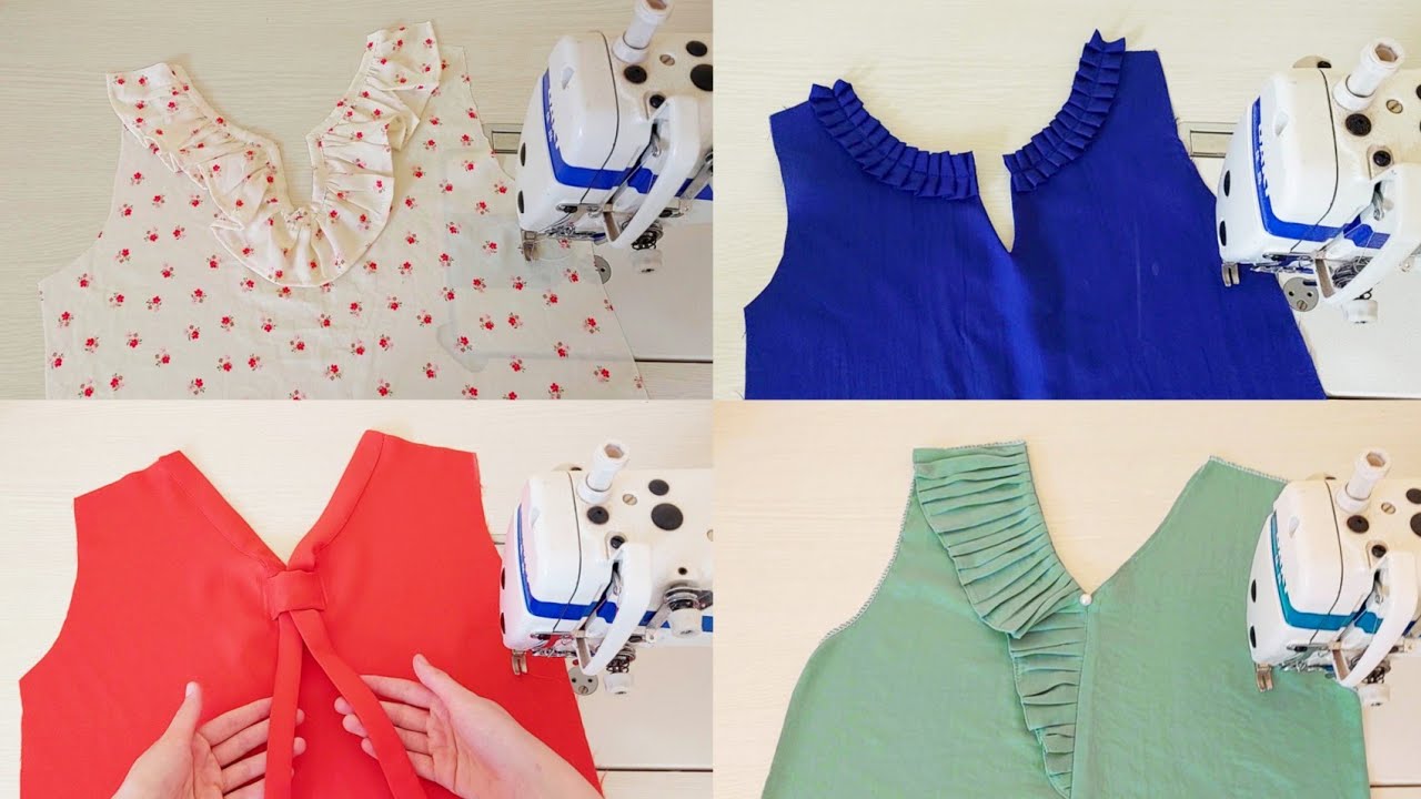 Wow‼️Latest Elegance Neck Designs⭐️ For lovers sewing // Try it on your dresses